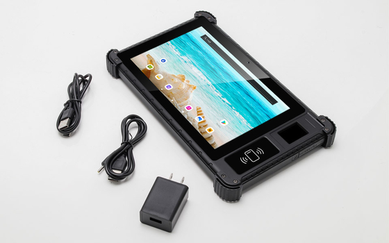 acheter NFC imperméable d'empreinte digitale de PC du noyau 2,0 2GB RAM 32GB ROM Rugged Tablet du quadruple IP65 online manufacture
