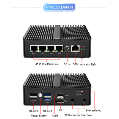 acheter Mini pc industriel sans ventilateur N5105 ordinateur portable Linux mini pc ordinateur sans ventilateur online manufacture