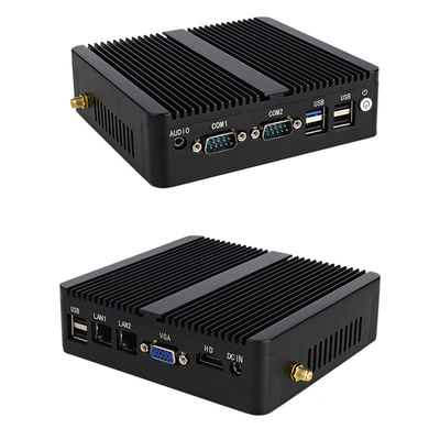 acheter Double PC industriel portatif de petite taille d'ordinateur de Lan Mini Pc With J4125 online manufacture