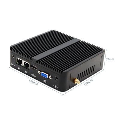 PC 4gb d'Intel Celeron J4105 Mini Industrial Mini 128 gigaoctets de portatif pour l'école de bureau