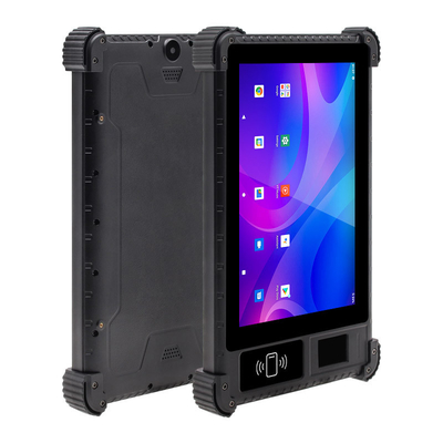 Pouce biométrique 4G de la tablette 8 d'OEM d'écran tactile de Nfc Rfid d'empreinte digitale de sécurité rocailleuse