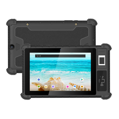 La Tablette rocailleuse d'IP67 4G Nfc Android 9,0 imperméables avec des généralistes relèvent les empreintes digitales